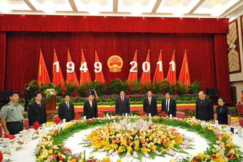 海南省政府2011年国庆招待会
